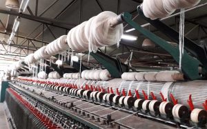 Spooling alpaca yarn