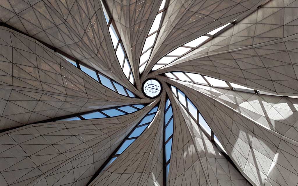 Inside Baha'i Temple, Santiago, Chile