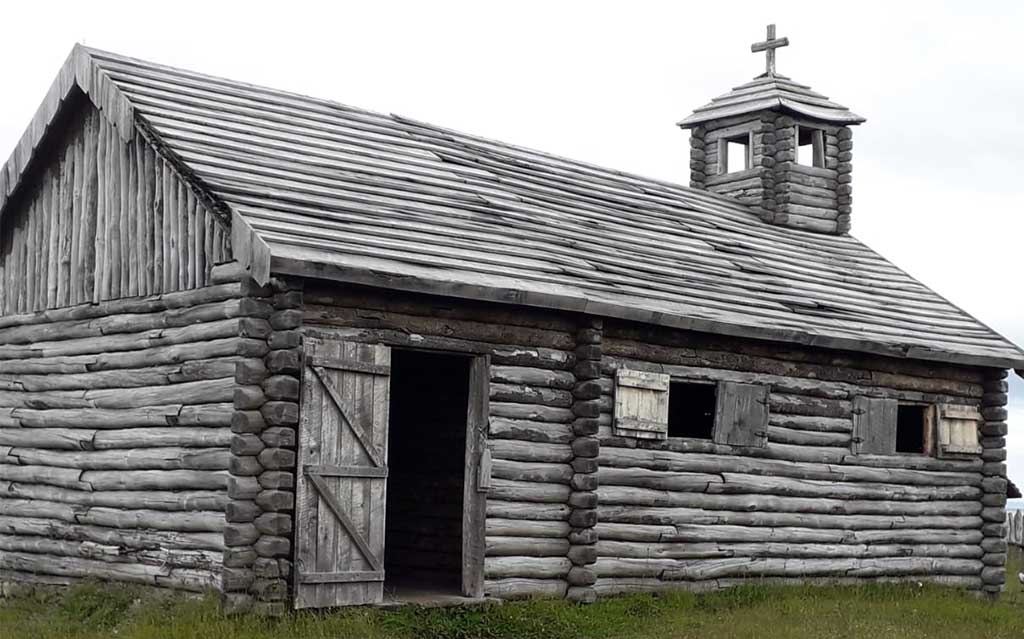 Building at Fort Bulnes