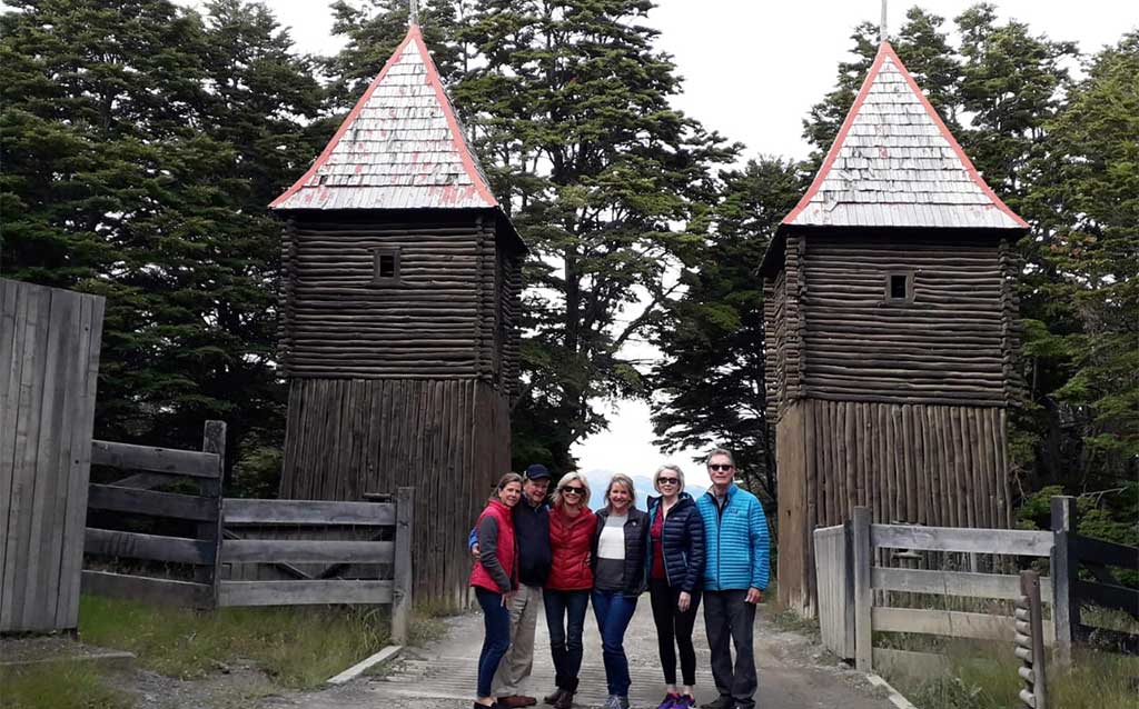 Entrance to Fort Bulnes