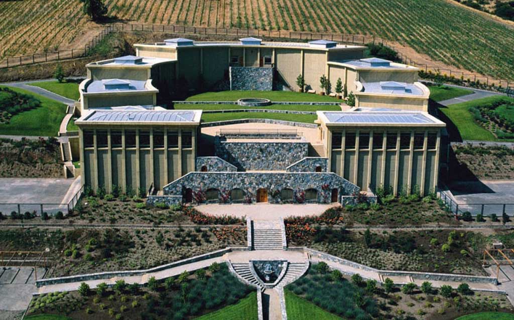 Main building at Haras de Pirque Vineyard in the Maipo Valley