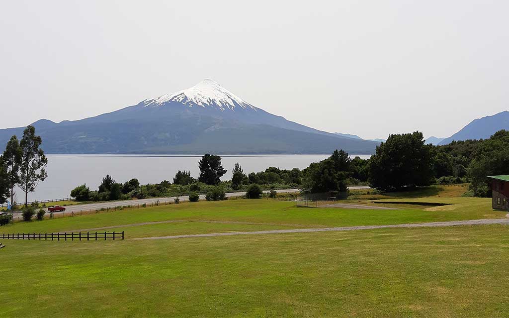 Countryside and Osorno Volcano