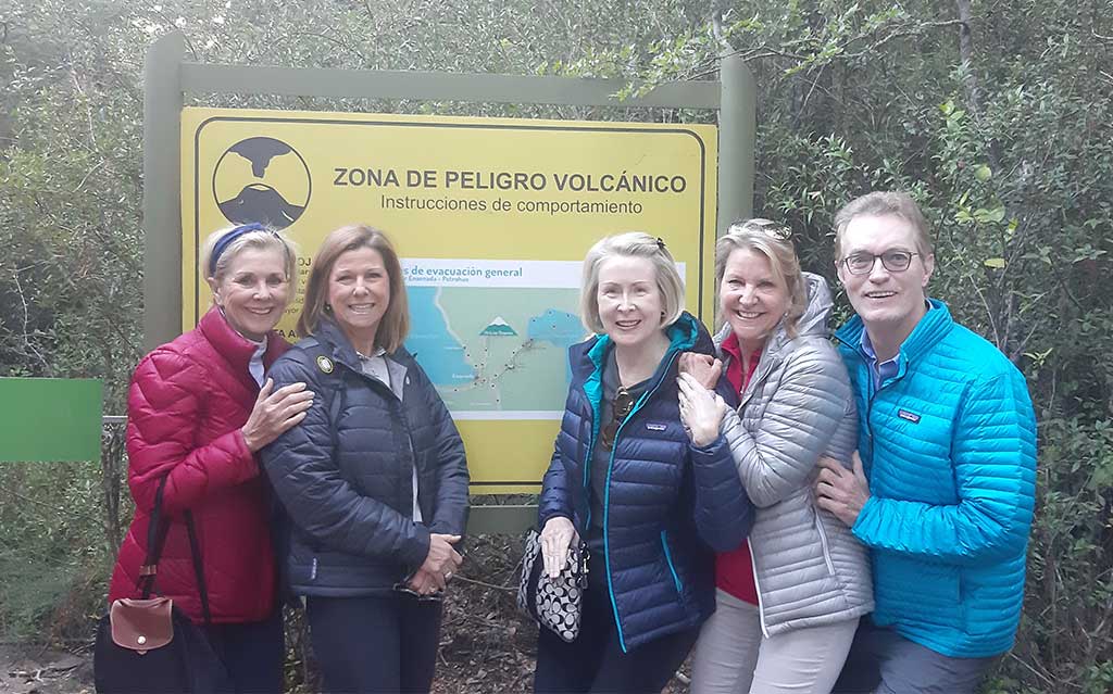 Volcano Danger Zone Sign