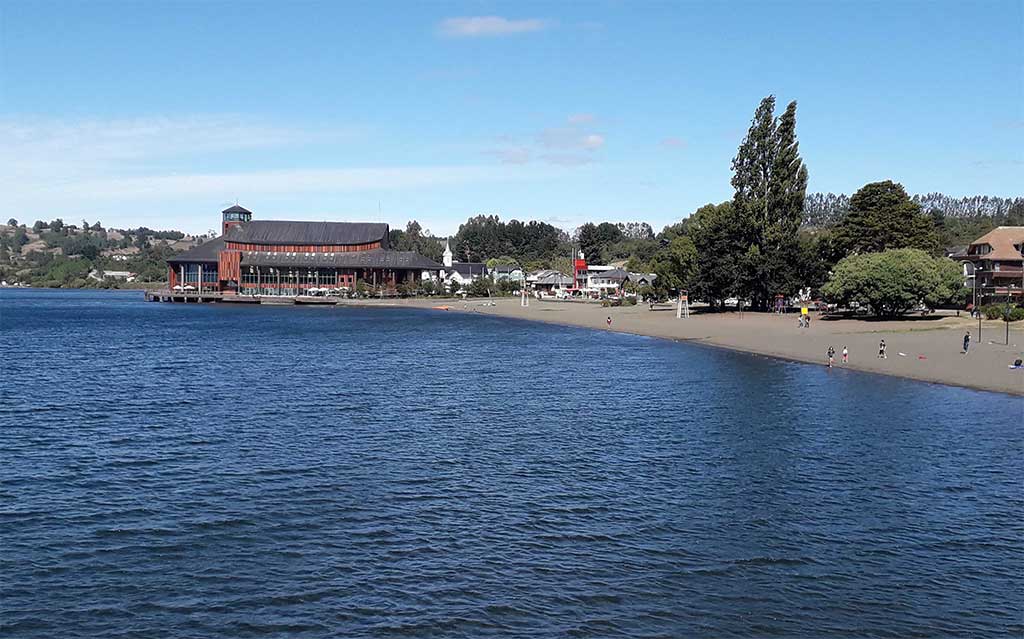 Theater on Lake Llanquihue in Frutillar