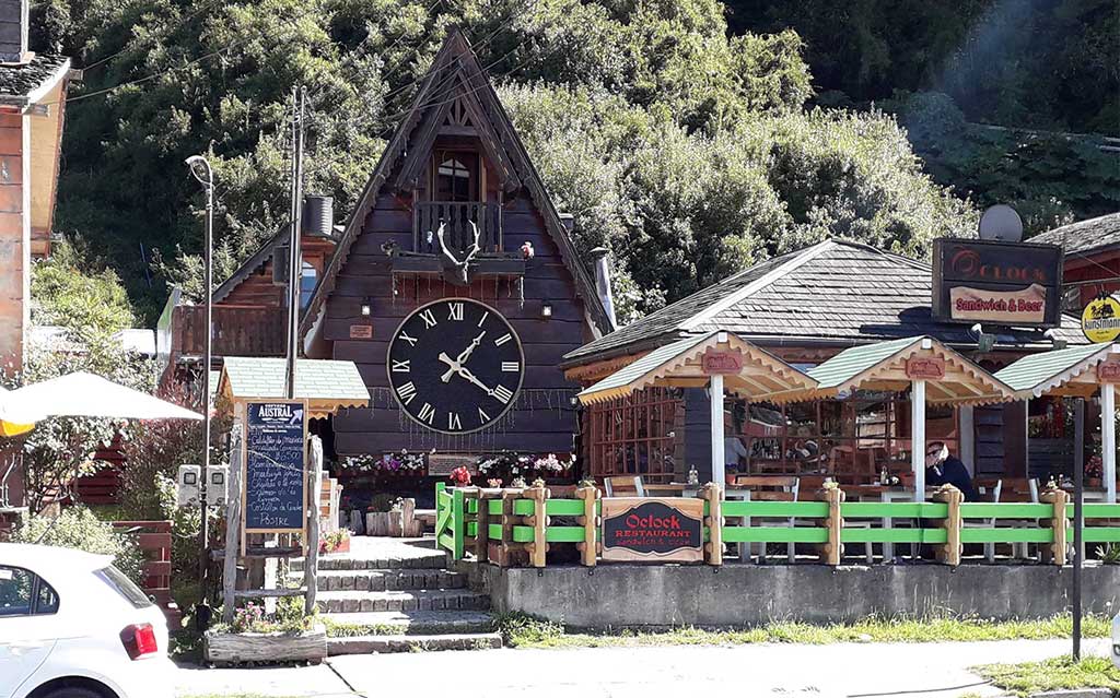 German-style building in Frutillar