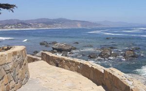 Stone pathway in Cachagua