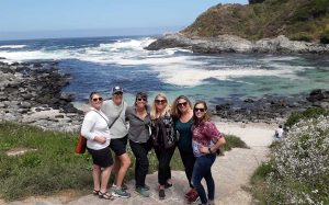 Guests at Playa Las Cuyas, Cachagua