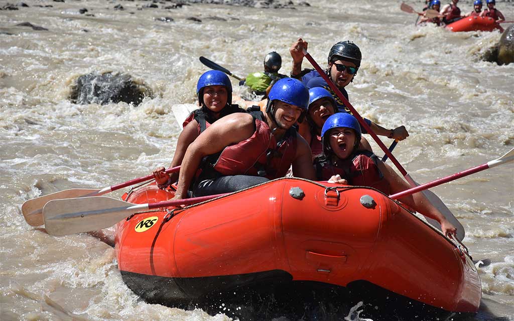 Whitewater Rafting on the Maipo River