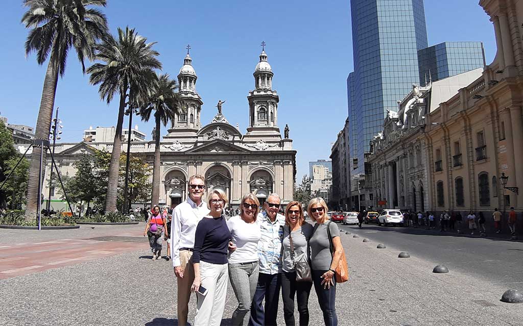 Plaza de Armas and Metropolitan Cathedral, Santiago, Chile. Discover Santiago. Shore Excursion