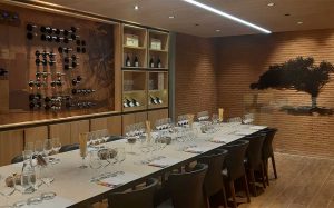 Wine tasting room at Casas del Bosque Vineyard