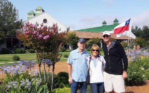 Guests at Casas del Bosque Vineyard