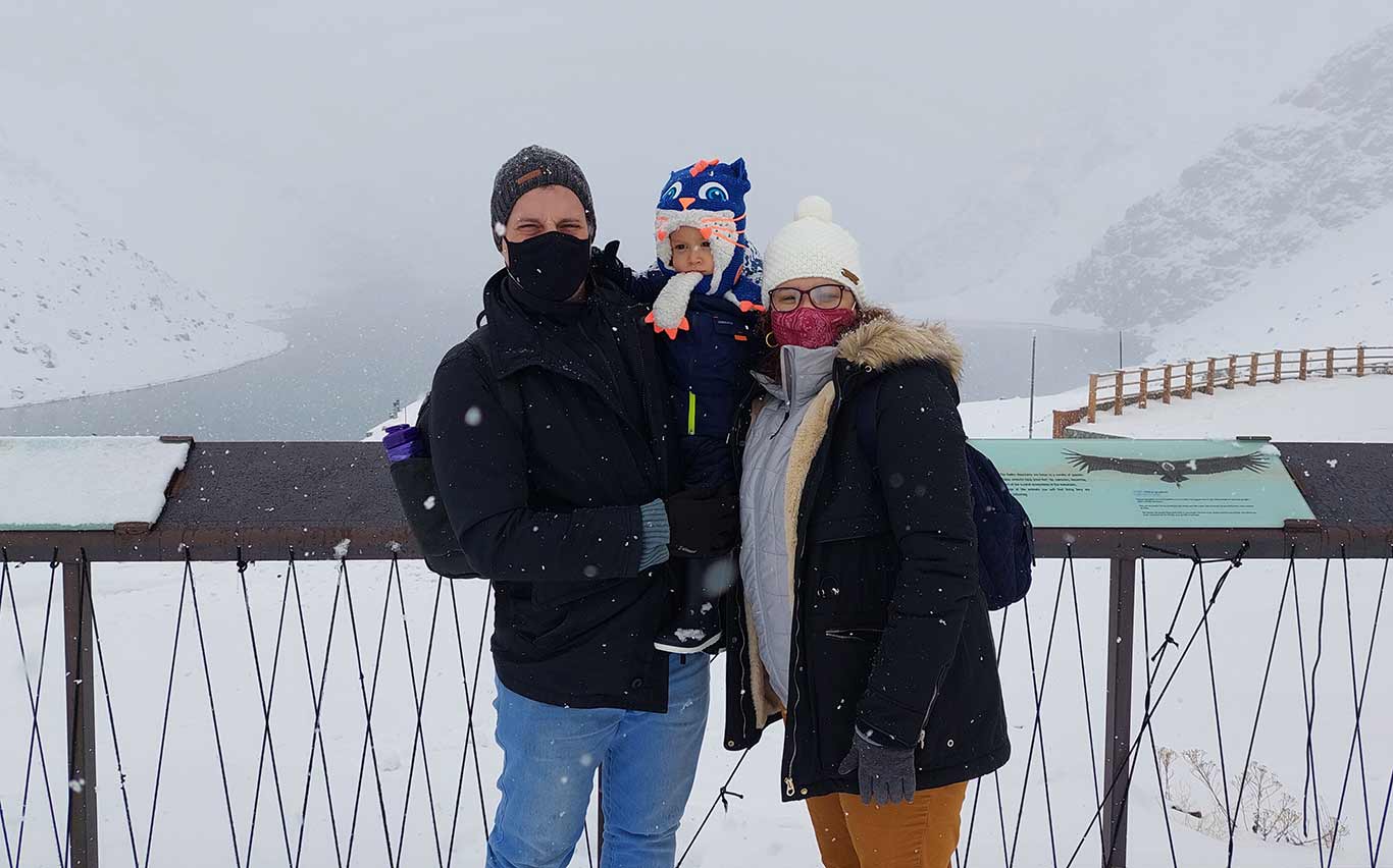 Family at Portillo